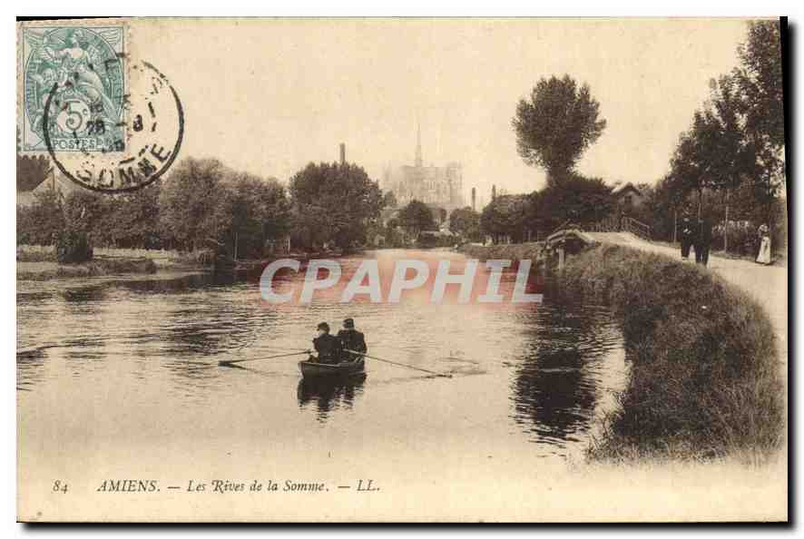 CPA Amiens Les Rives de la Somme 