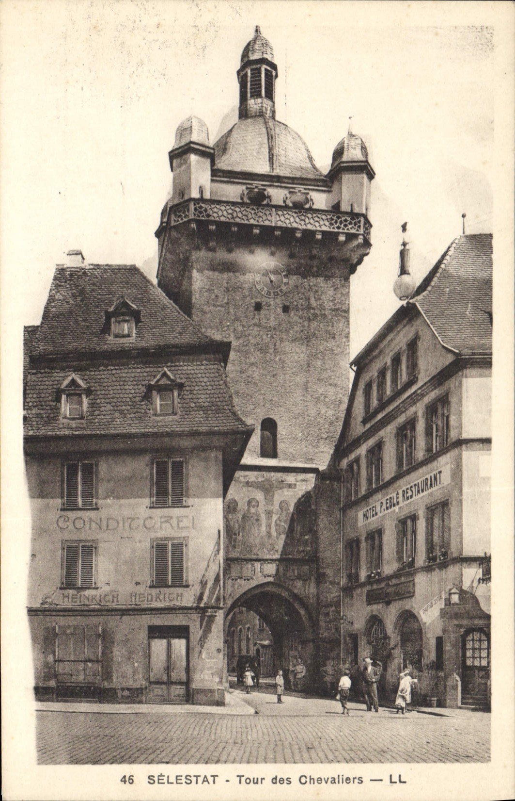 CPA Selestat Tour des Chevaliers 