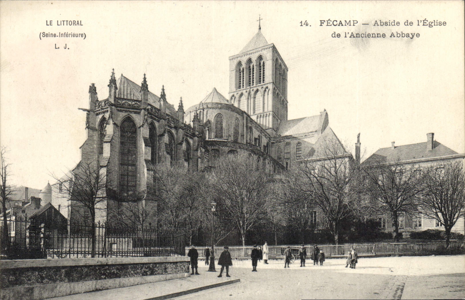 CPA Fecamp Abside de l'Eglise de l'Ancienne Abbaye 