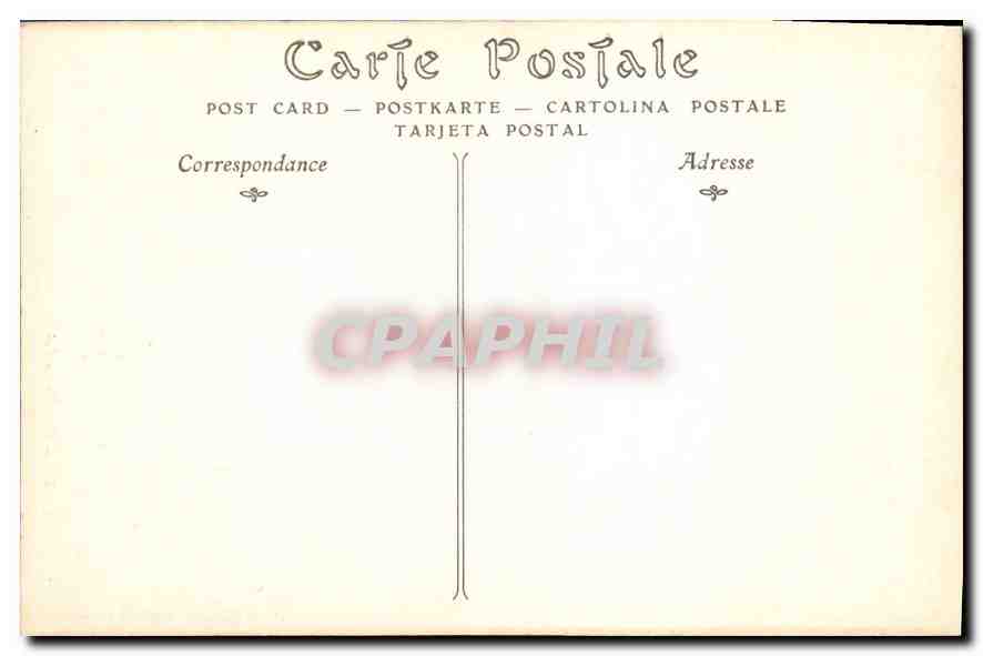 CPA Lisieux Cathedrale Saint Pierre Bas Relief  — Back