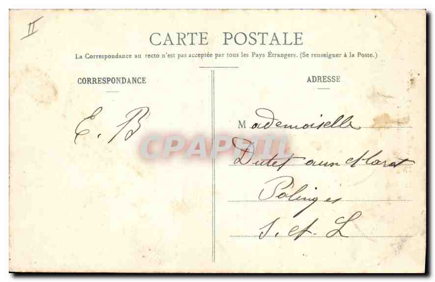 CPA En Morvan Lac des Settons L'Hotel du Lac  — Verso