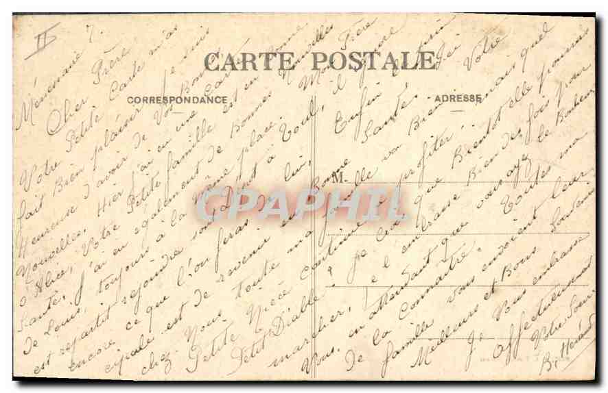 En Morvan — Lac des Settons — Le Port — Éditeur A. Jullien, n°65 — Verso