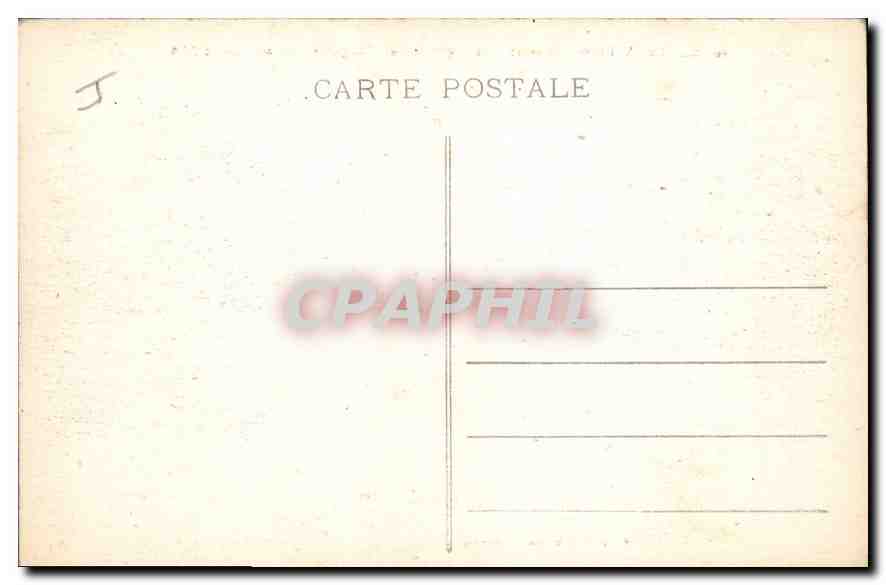 CPA Les Settons Nievre la Digue du Lac  — Rückseite