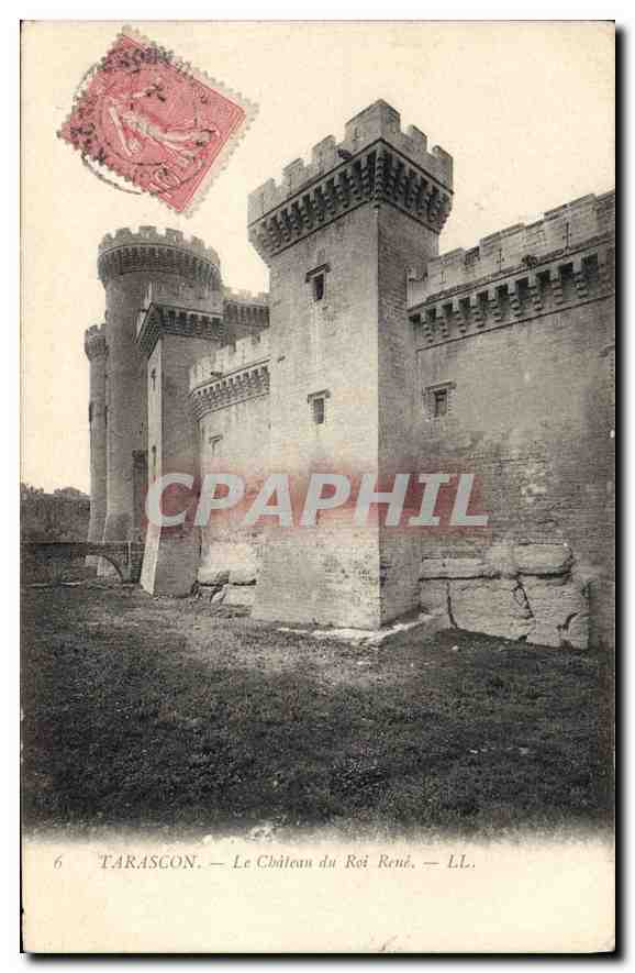 CPA Tarascon le Chateau du Roi Rene 