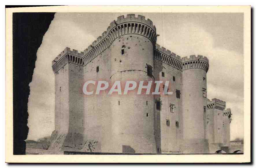 Château de Tarascon — Bouches-du-Rhône — éditeur Serv. Commercial Monument Historique