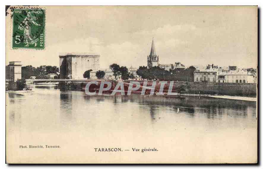 Tarascon — Vue générale — Phot. Blanchin, Tarascon