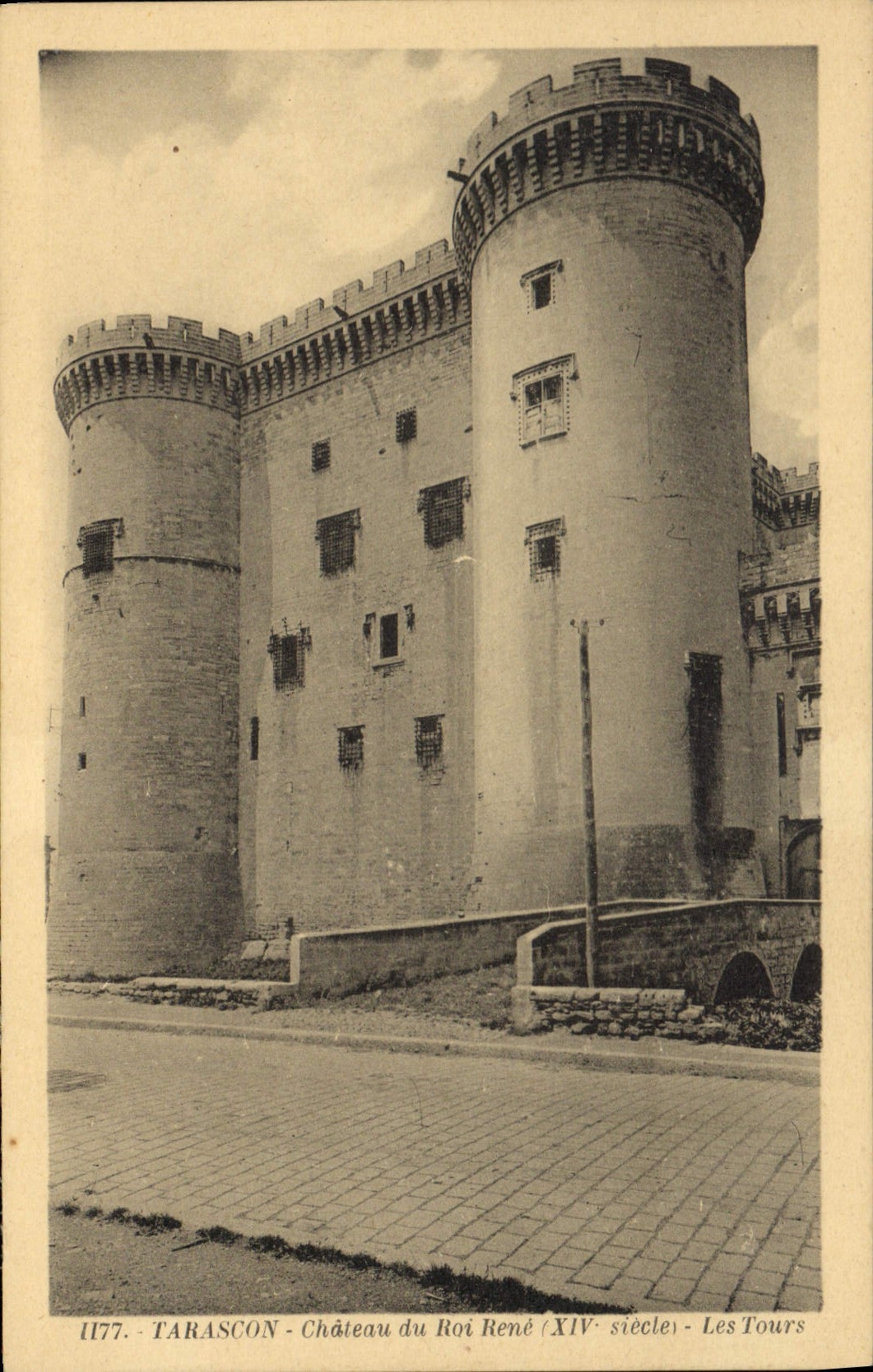 Tarascon - Château du Roi René (XIVe siècle) - Les Tours