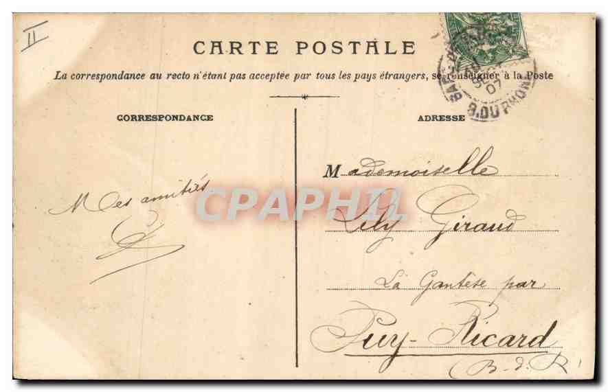 CPA Tarascon vue generale  — Rückseite