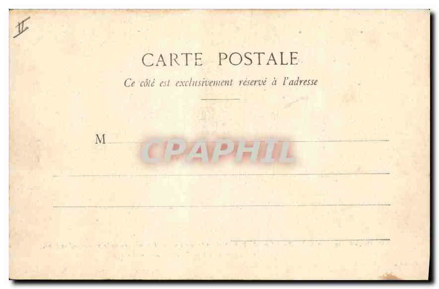 CPA Tarascon Chateau dit du Roi Rene Cote du Rhone dont la construction fut commencee le 27 Novembre — Rückseite