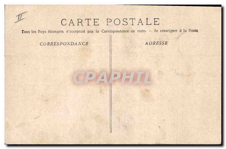 CPA Tarascon l'entree et les Tourelles du Chateau du Roi Rene  — Rückseite