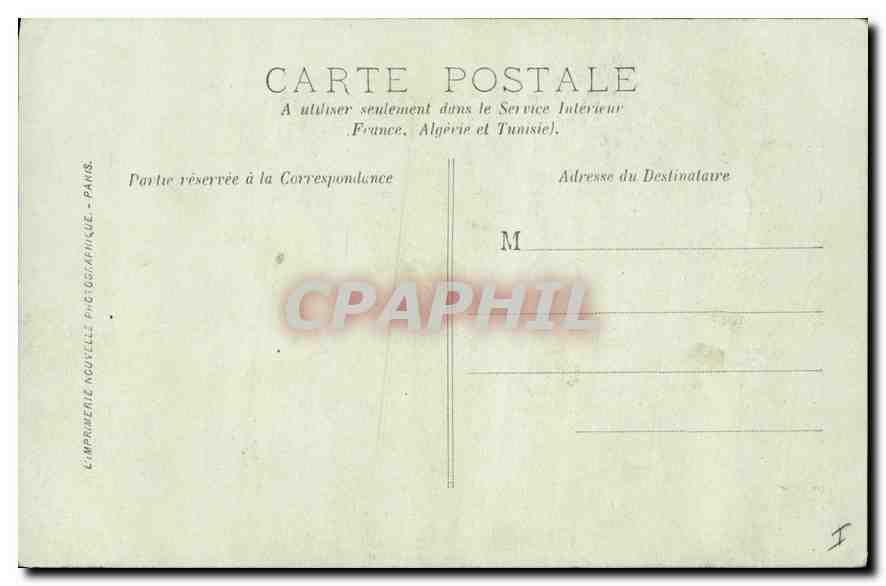 CPA Tarascon Chateau du Roi Rene l'entree  — Rückseite