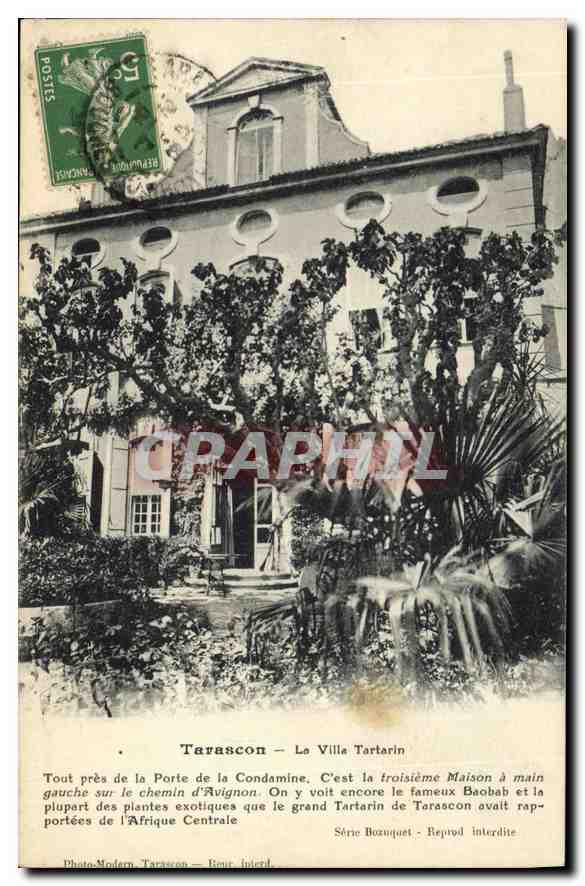 Tarascon — La Villa Tartarin — Photo-Modern, Tarascon, Série Bozuquet