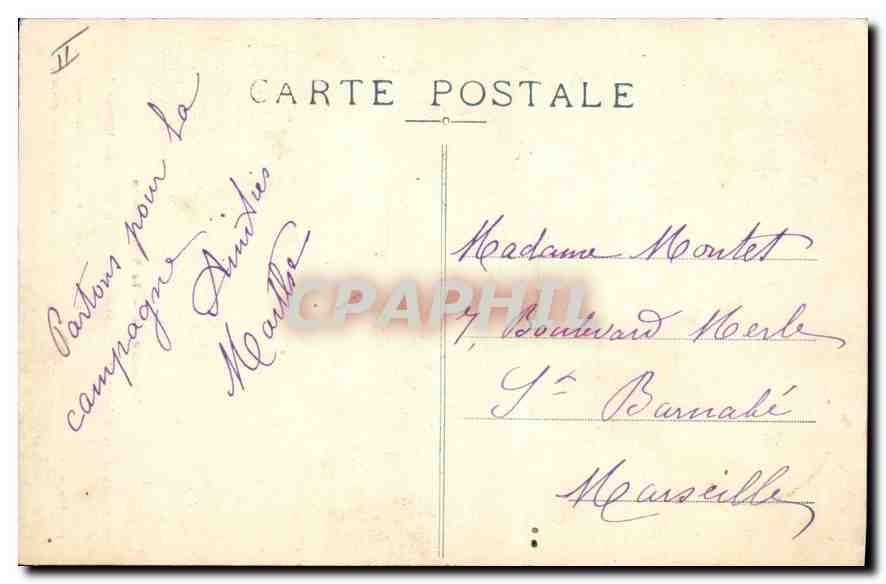 Tarascon — La Villa Tartarin — Photo-Modern, Tarascon, Série Bozuquet — Verso