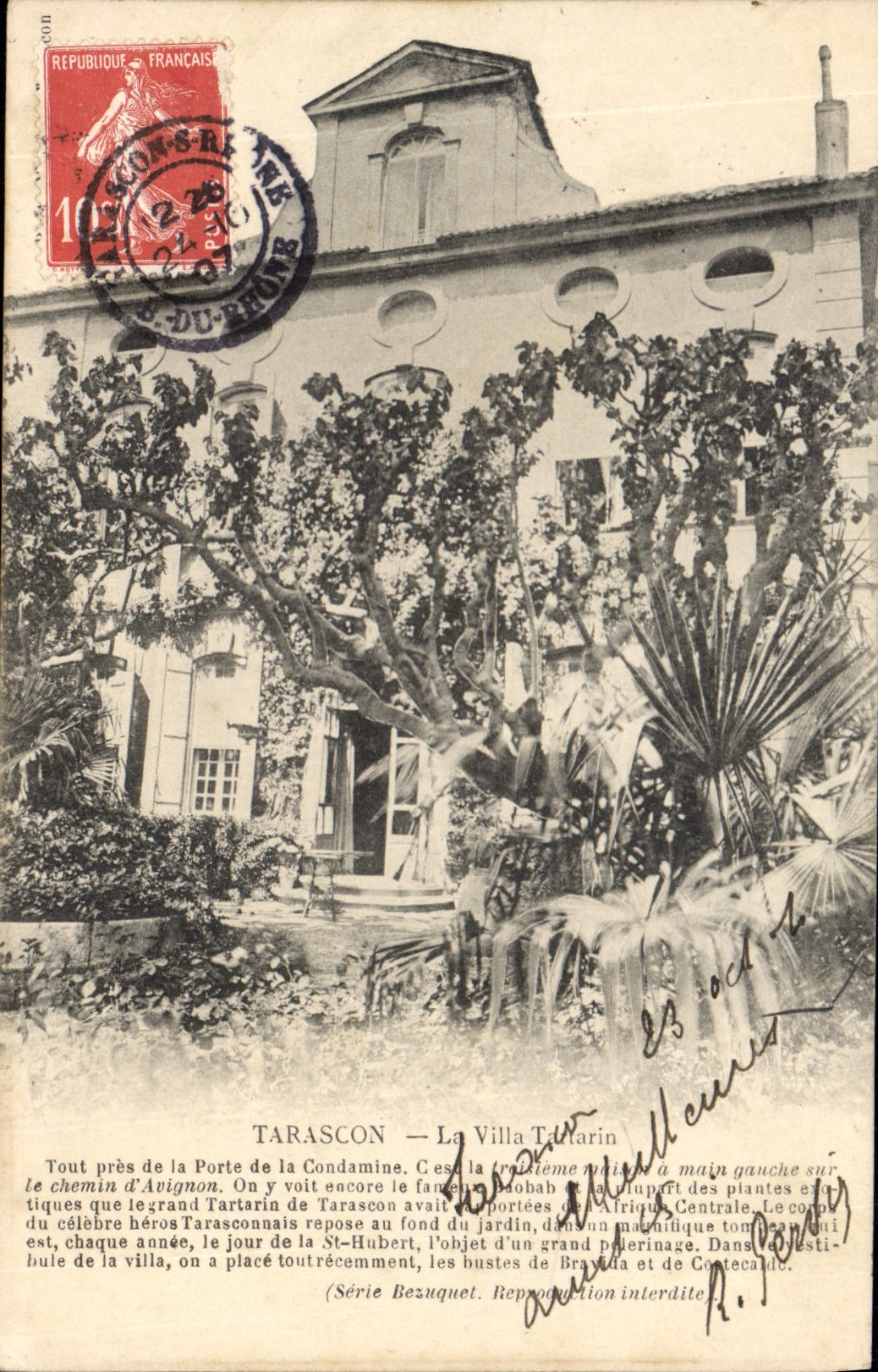Tarascon — La Villa Tartarin — Série Bezuquet