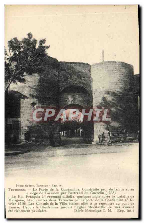 Tarascon — La Porte de la Condamine — Photo-Modern, Rep. int. (Série historique C.M. - Rep. int.)