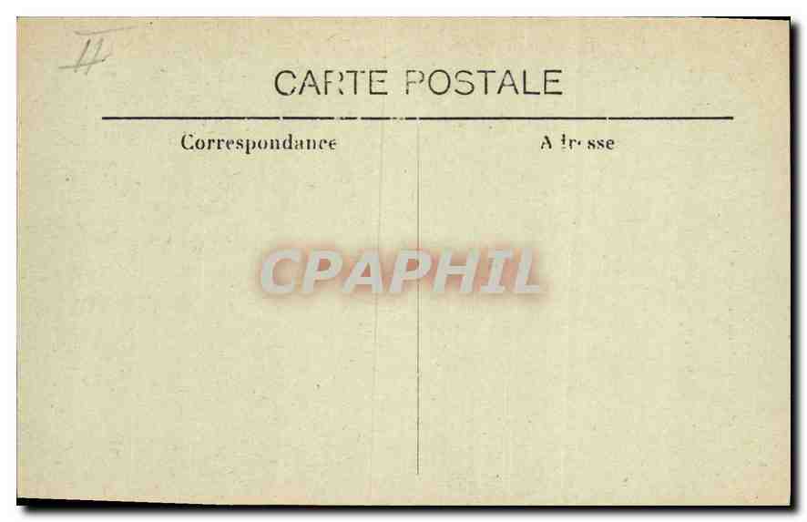 CPA Tarascon sur Rhone le Clocher de Sainte Marthe  — Verso