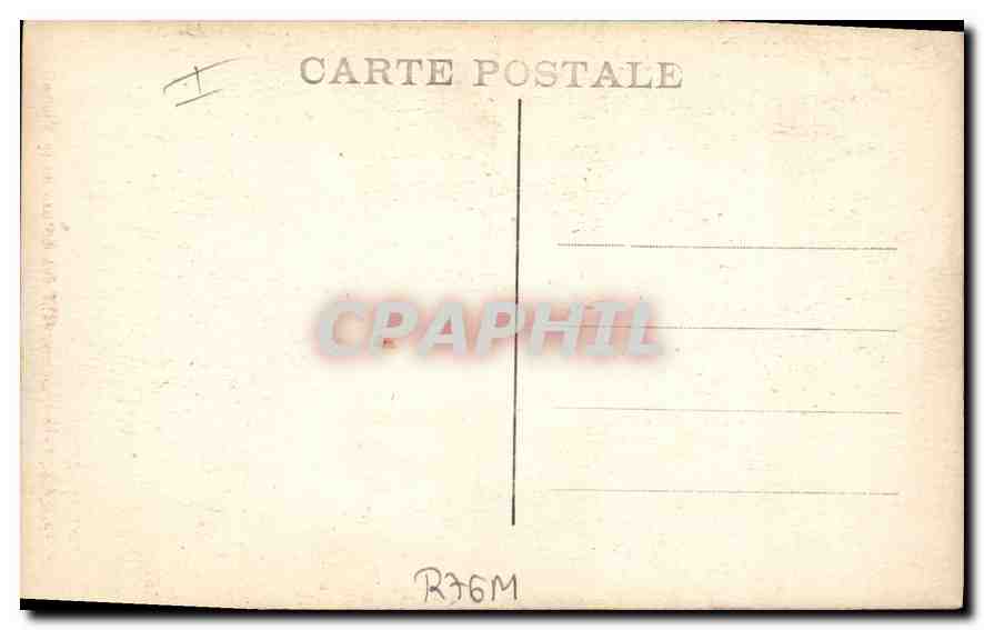 CPA Tarascon le Couvent des Soeurs de la Visitation  — Rückseite