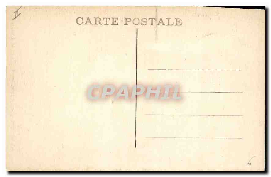 CPA Tarascon le Couvent des Soeurs de la Visitation  — Rückseite
