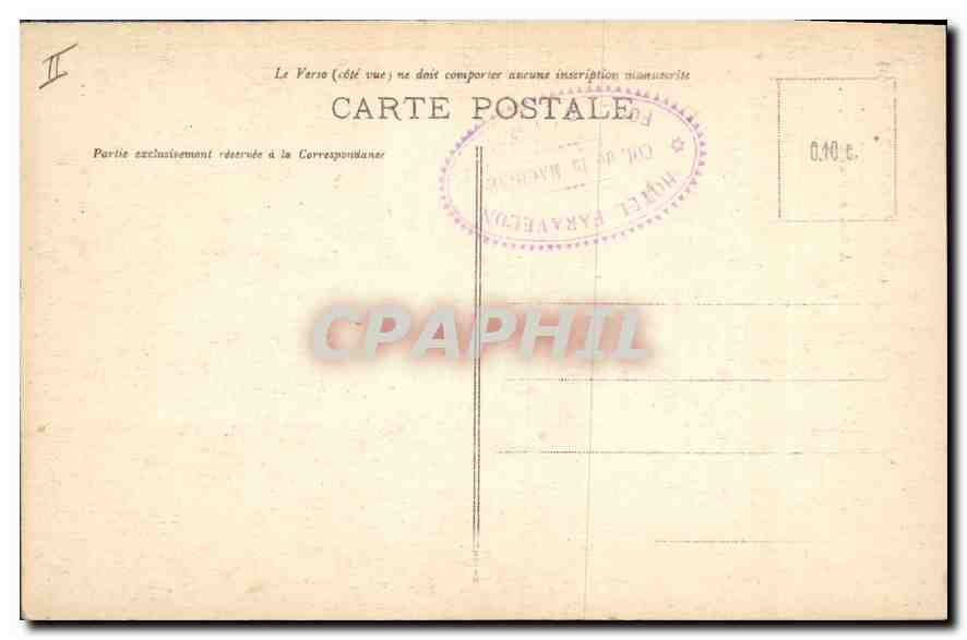 Forêt de Lente (Drôme) — Route de Combe-Laval, à flanc de Rocher — P. L. — Reverso