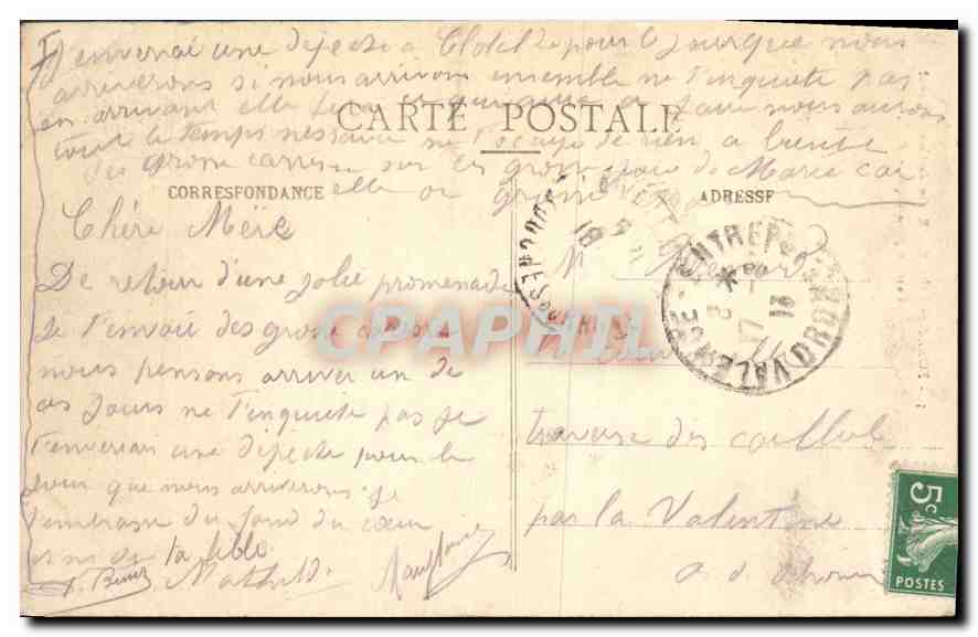 Forêt-de-Lente - Route de Combe-Laval - Passage pittoresque - P. L. — Reverso