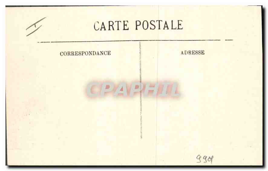 Forêt de Lente — Les Bois, la Prairie et la Ferme du Mandement — éditeur LL, n°21 — Rückseite