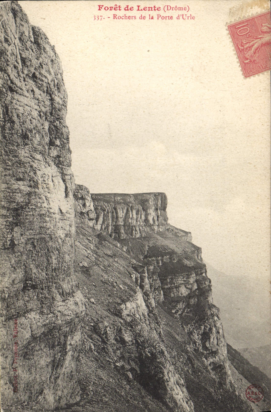 Forêt de Lente (Drôme) — Rochers de la Porte d'Urle — Éditions St. Denouz Nature