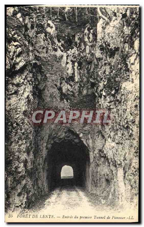Forêt de Lente — Entrée du premier tunnel de Pionnier — LL