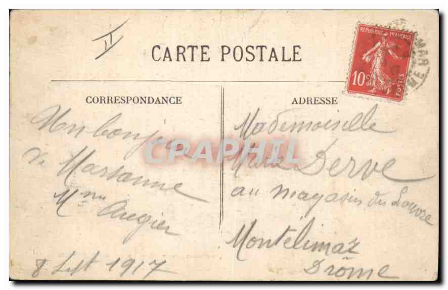 Marsanne (17) — N.-D. de Fresneau — Collections artistiques Lux — Rückseite