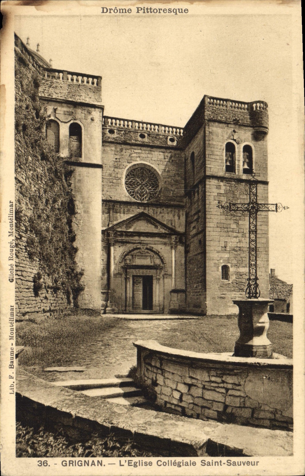 Grignan — L'Église Collégiale Saint-Sauveur — Drôme Pittoresque