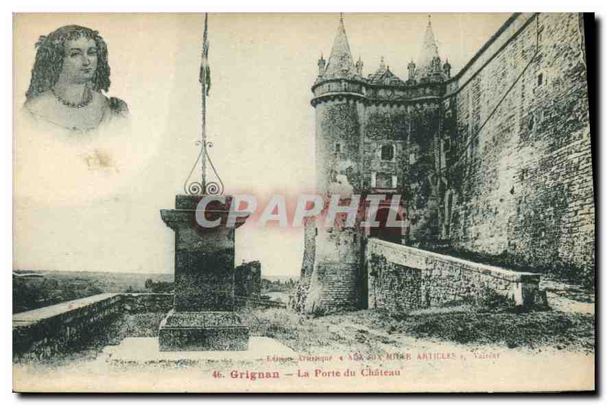 Grignan — La Porte du Château — Éditions Grignan « Aux Six Mille Articles », Valence