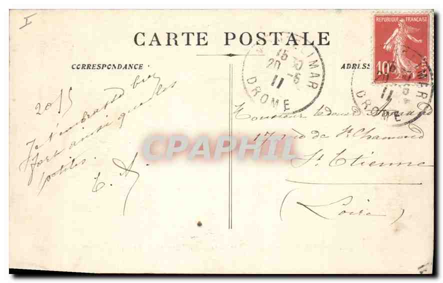 Grignan (Drôme) - Rochecourbière, lieu de retraite de Mme de Sévigné — Lib. F. Baume — Reverso