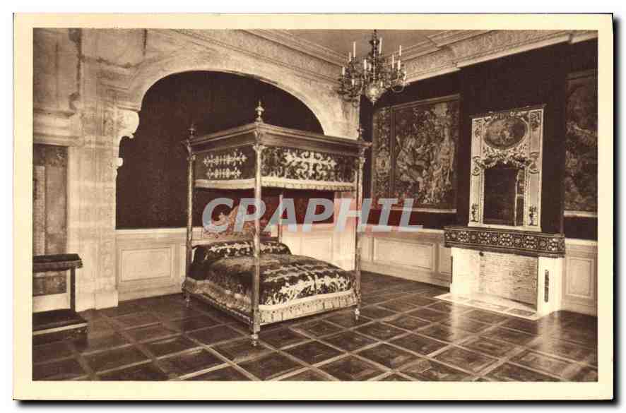Chambre du château de Grignan — Chambre où Mourut Mme de Sévigné — Éditions d'art Vizzavona