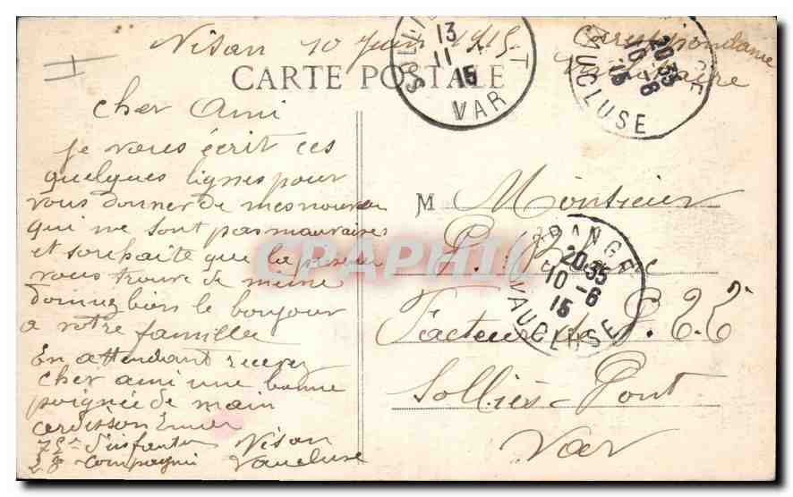 Grignan - Le Château, La Tour François Ier — La Drome Illustrée, n°3 — Rückseite