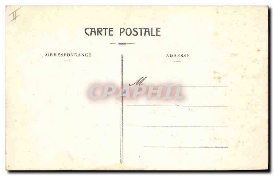 Grignan - Vue générale du Château de Mme de Sévigné — Éditions artistiques J. Brun & Cie, Carpentras — Rückseite