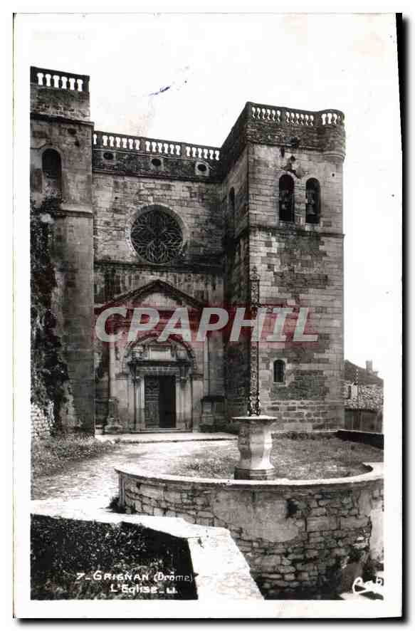 Griènan (Drôme) — L'Église — Ed. A. Sales, Vaucluse