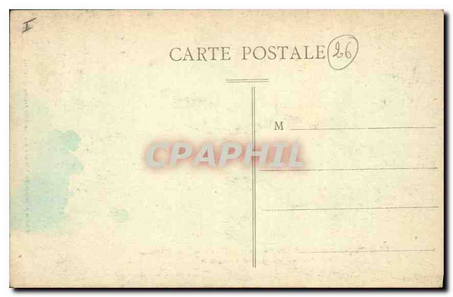 Grignan-le-Château (restauré) — Façade Carcassonne et Tour François — Édition Artistique Th. Revou & Aux Dix Mille Articles, n° 470 — Achterkant