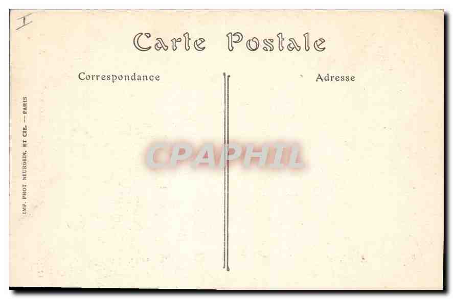 CPA Beauvais la Cathedrale  — Rückseite