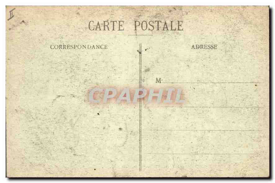 CPA Beauvais bombarde 1918 Rue de la Madeleine nuit du 29 au 30 Mai  — Verso