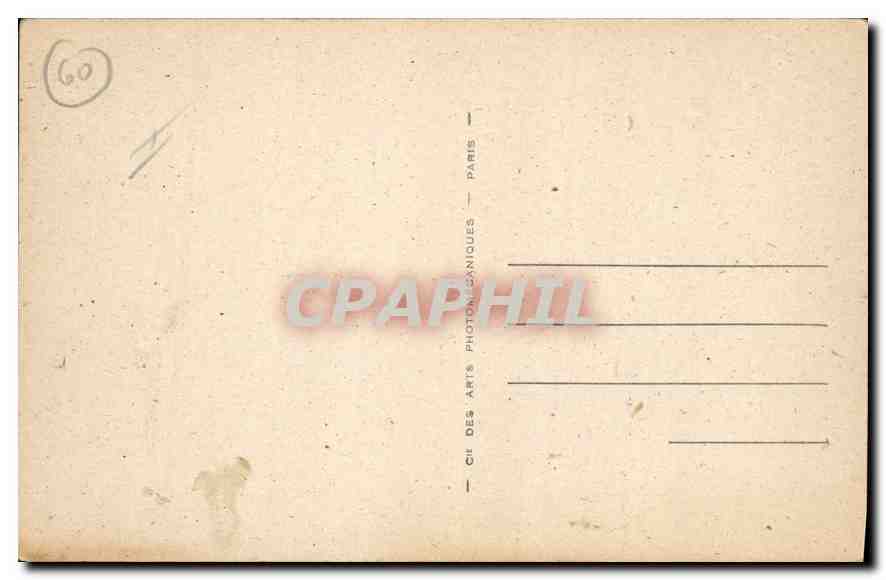 Beauvais — The Street of the Manufacture — Cie des Arts Photographiques, n°269 — Back