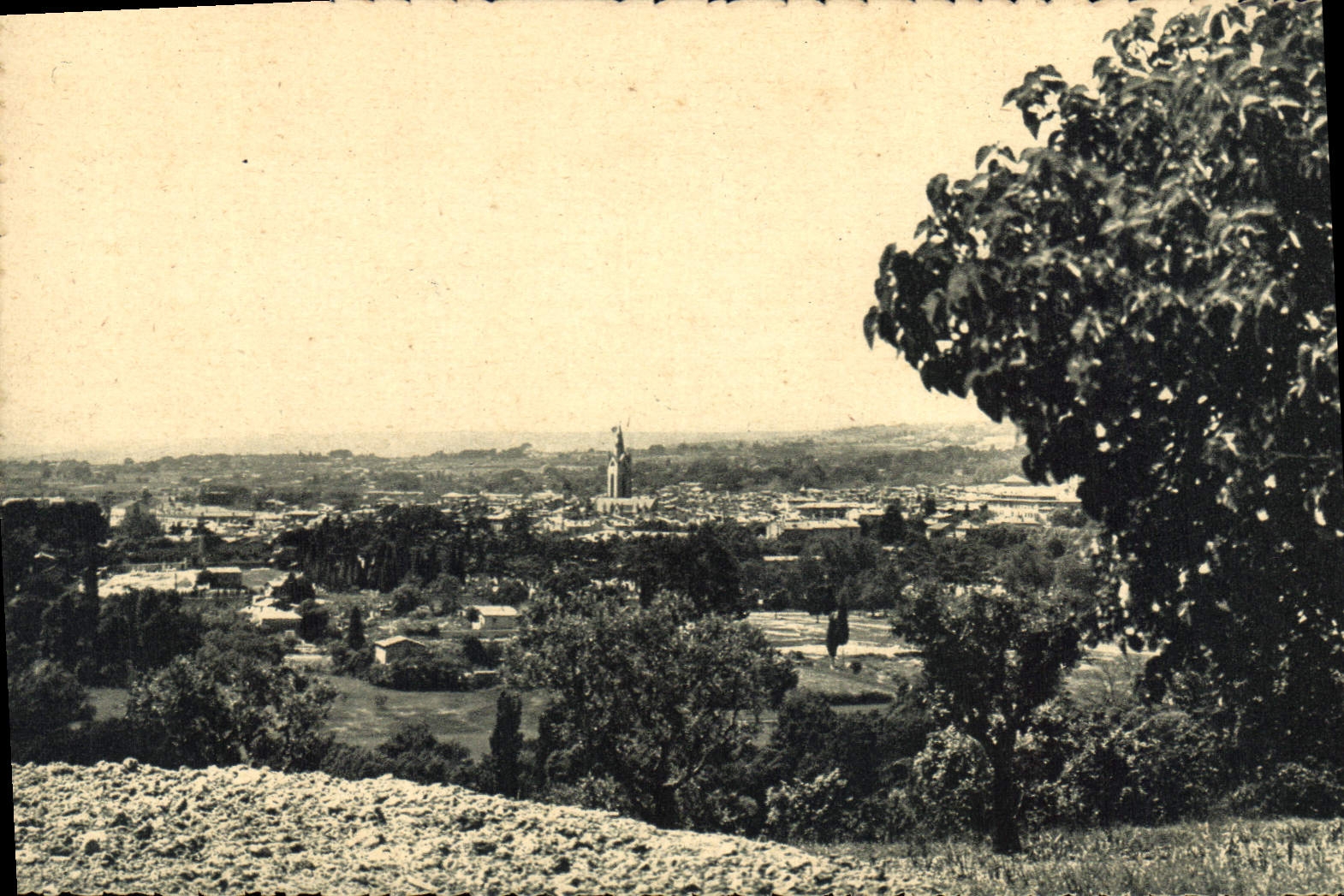 Aix-en-Provence — Vue Générale — Héliogravure C. Mâcon