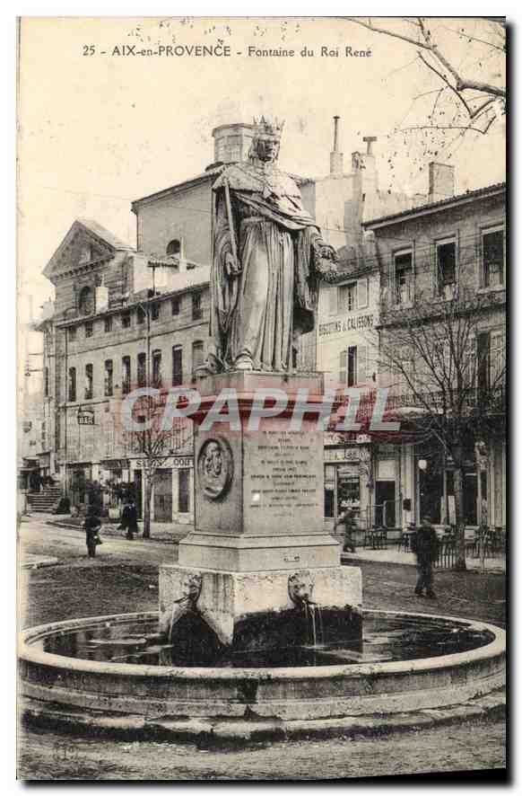 AIX-en-PROVENCE - Fontaine du Roi René — éditeur AIX-EN-PROVENCE & CALEFSONS