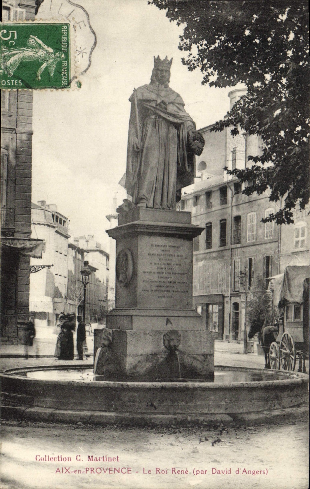 AIX-EN-PROVENCE - Le Roi René (von David d'Angers)