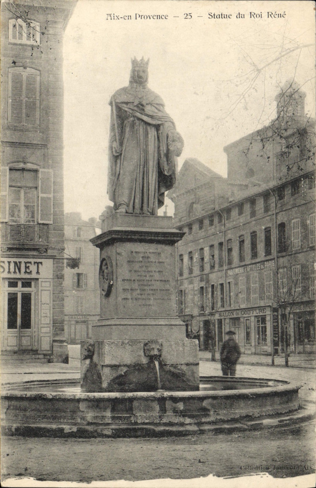 Aix-en-Provence — Statue du Roi René — Éditeur : Sinet