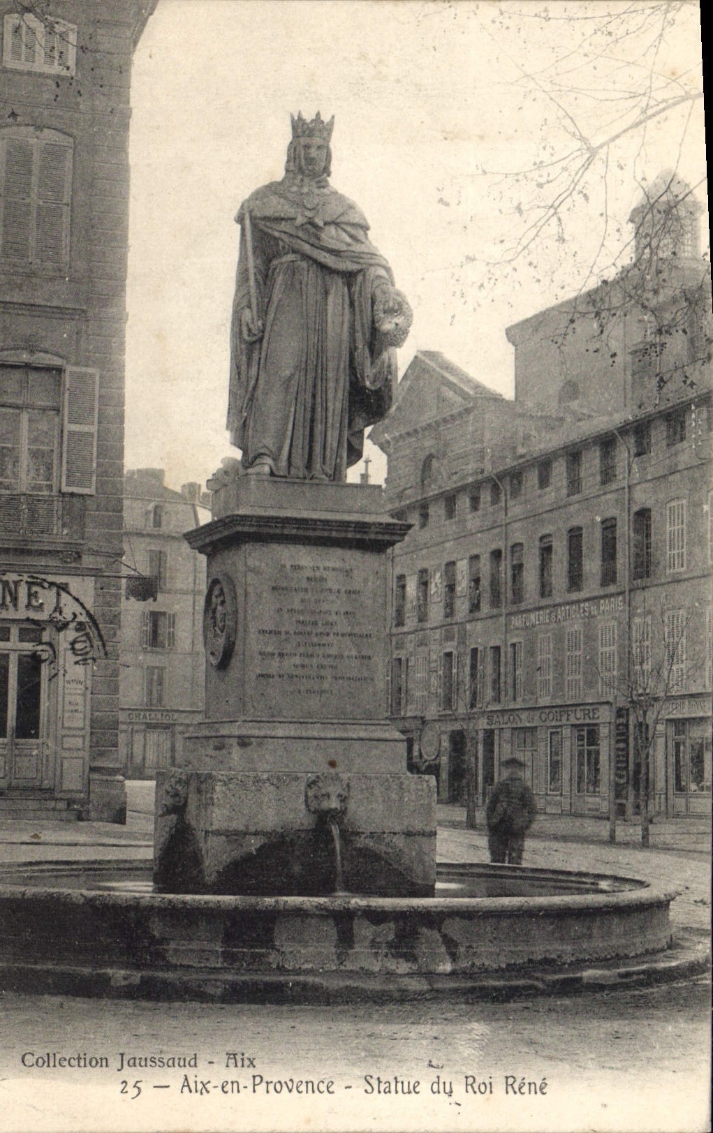 Aix-en-Provence — Statue des Königs René — Sammlung Jaussaud n°25