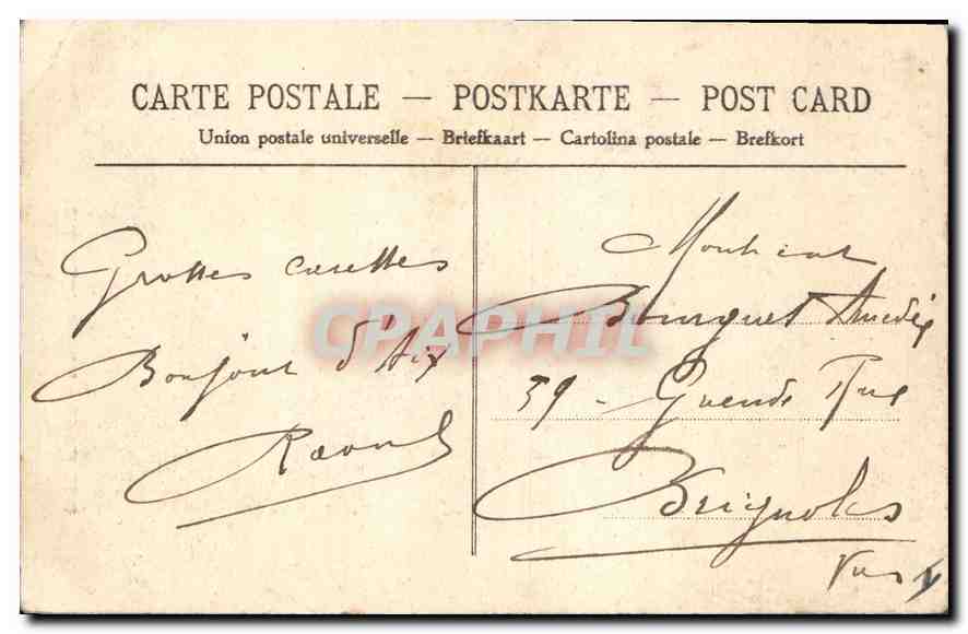 Aix-en-Provence — Le Roi René — J. Sylvestre, Aix — Verso
