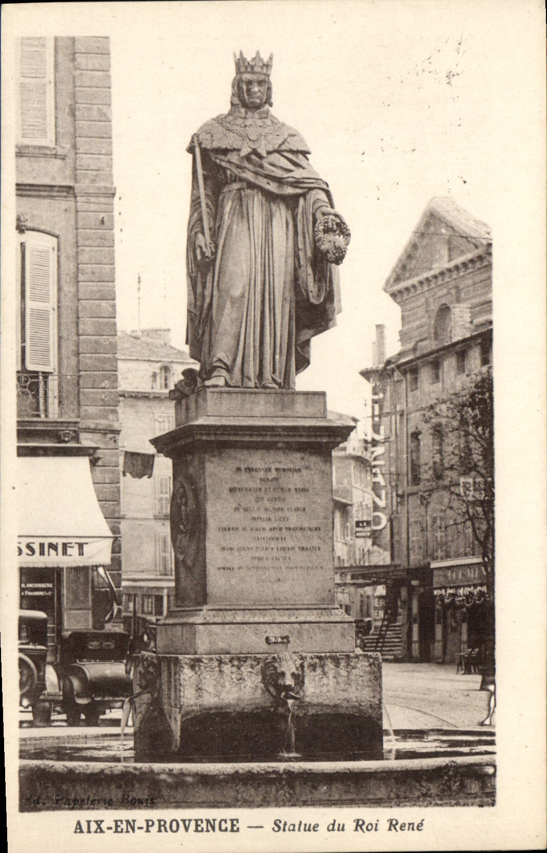 Aix-en-Provence — Statue du Roi René