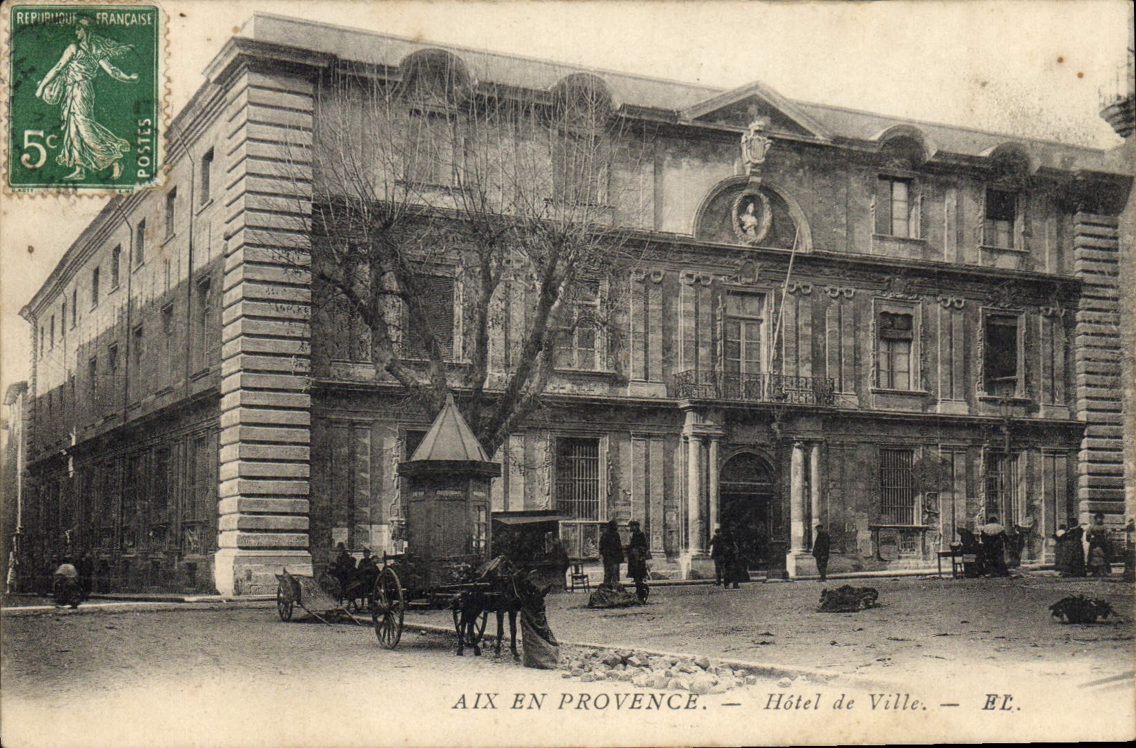 Aix-en-Provence — Hôtel de Ville — EE.