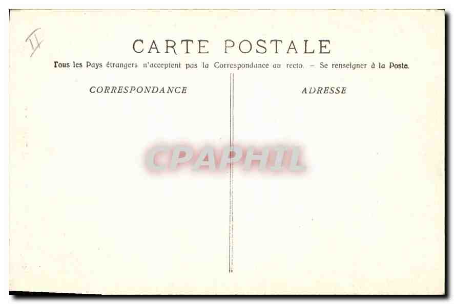 Aix-en-Provence - La Tour de l'Horloge (1503) — Collection C. M. — Verso