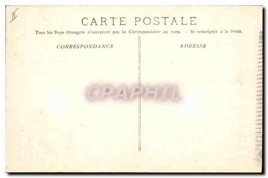 Aix-en-Provence — La Mairie — Collection Jaussaud — n°201 — Verso