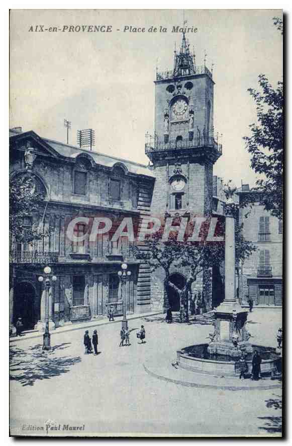 AIX-en-PROVENCE - Place de la Mairie — Édition Paul Maurel